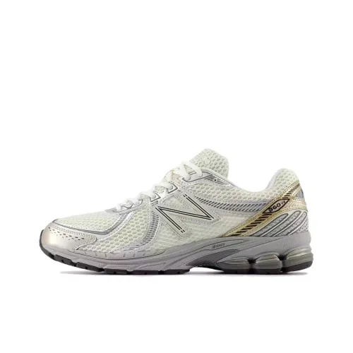 New Balance 860 v2 Беговые кроссовки Низкий Топ Серый Платина Унисекс