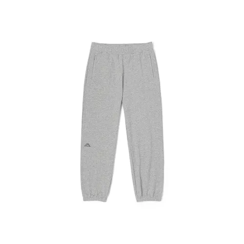 Серия KAPPA 1916 Вязаные Тренировочные Штаны Мужские Средний Светлый Фотиния Серый