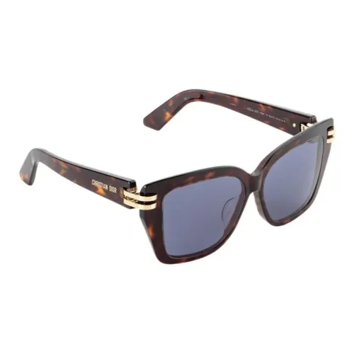 DIOR В зависимости от официального сайта Квадратные солнцезащитные очки Женские Черепаховый цвет