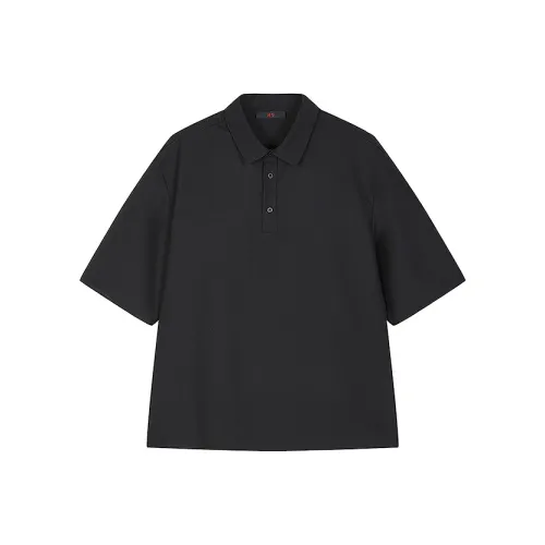 CROQUIS Черная нить Поло Мужское 001 Jet Black