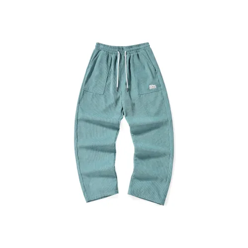 BIRDTALK Зеленые Унисекс Повседневные Брюки