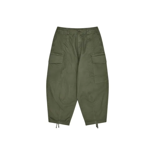 CDG Homme FW24 Карго Брюки Мужские Хаки