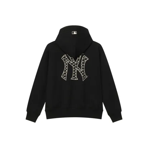 Mlb Base Logo New York Yankees Черные Унисекс Свитшоты