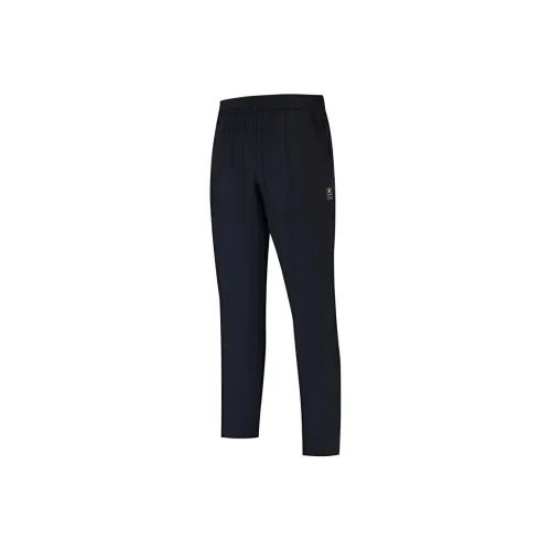 XTEP ZONGXUNXILIE Вязаные тренировочные брюки мужские глубокий черный