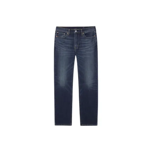 Levis Medium Blue Men's Jeans Левис Средне-синие Мужские Джинсы