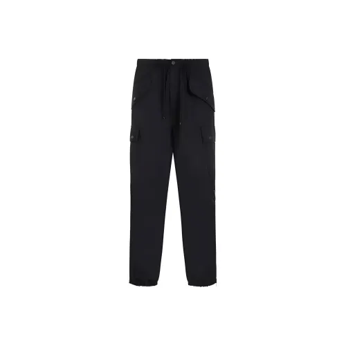 DRIES VAN NOTEN Мужские повседневные брюки черного цвета
