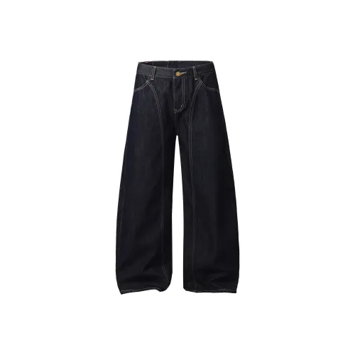 WPOOLL Джинсовый синий Мужские Джинсы