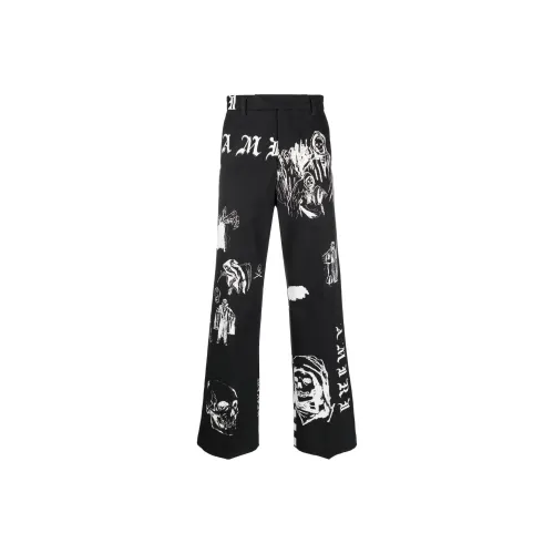 AMIRI Мужские Повседневные Брюки Черные