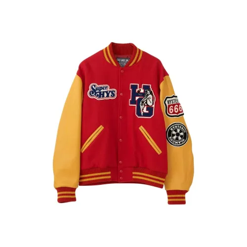 HYSTERIC GLAMOUR FW24 Бейсбольная куртка Мужская