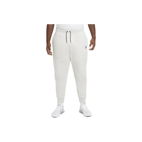 Nike Айвори Белый Мужские Повседневные Штаны