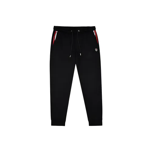 Raidy Boer Вязаные тренировочные брюки мужские черные