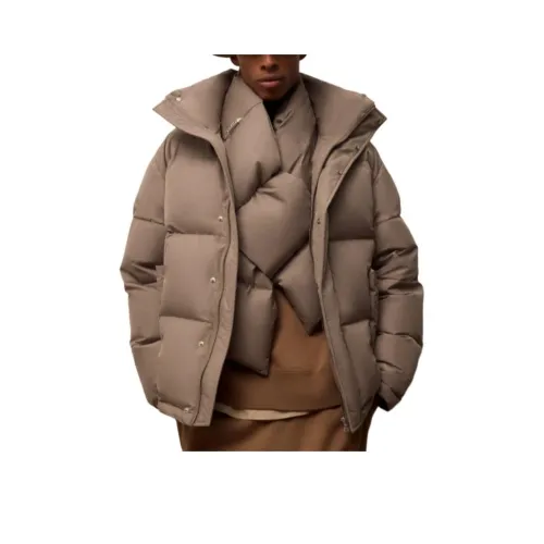 KITH x Auralee FW24 Хлопковый пуховик Мужской Хаки