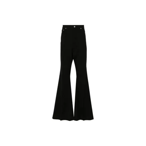 RICK OWENS совместный бренд Черные Мужские Повседневные Штаны