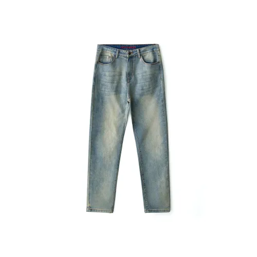 LUCKY BRAND Синие Унисекс Джинсы