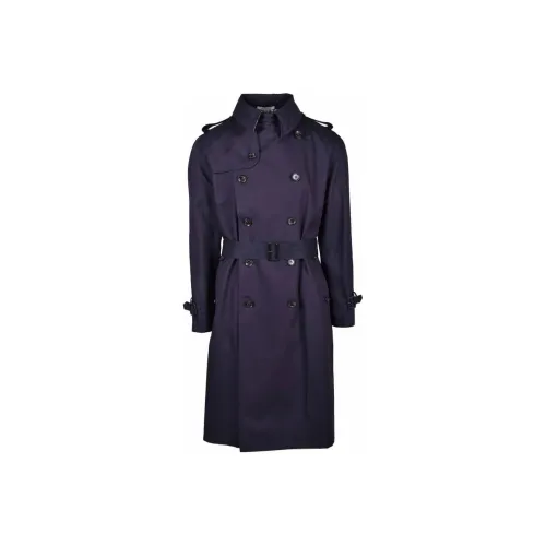 AQUASCUTUM Тренчкот Мужской Синий