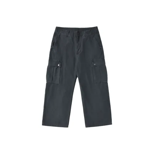GWDS Промытый черный Унисекс Брюки карго