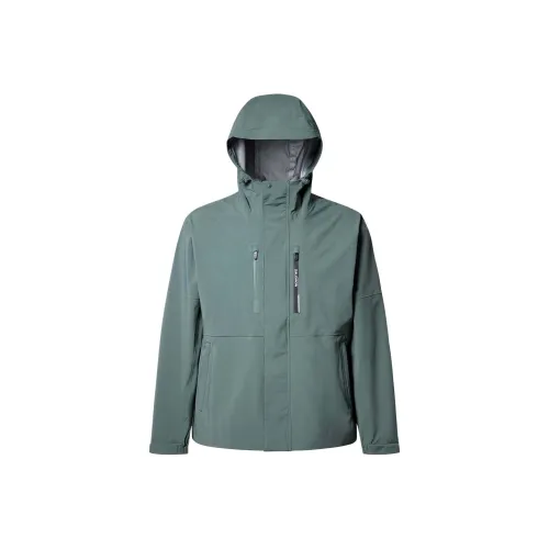 SALOMON Кружево Флаг Куртки Пальто Унисекс Темная Мята