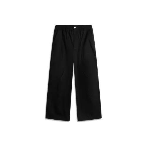 Подкладка Повседневные Брюки Мужские Черные