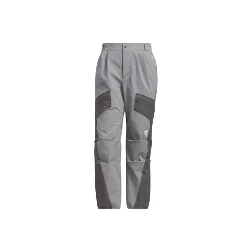Adidas Gray Men's Cargo Pants Adidas Серый Мужской Карго Брюки