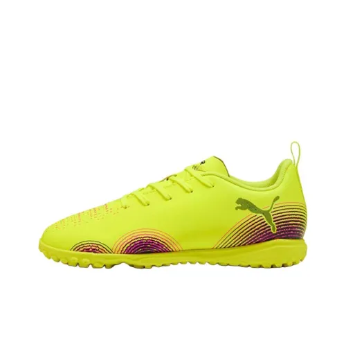 PUMA FUTURE 8 Детские футбольные бутсы Низкий топ Желтый Унисекс