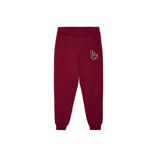 New Era x MLB Base Logo FW24 Вязаные тренировочные штаны унисекс красный
