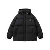 Чёрный (Ветрозащитная планка с капюшоном)