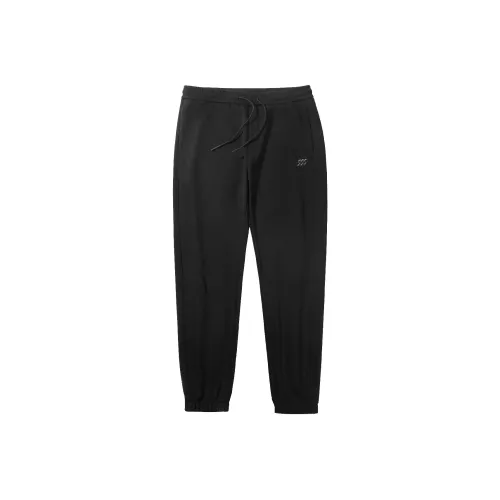 HLA Черный 68 Мужские Вязаные Спортивные Штаны