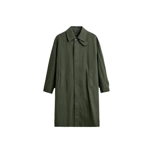 ZARA Khaki Мужской Тренч