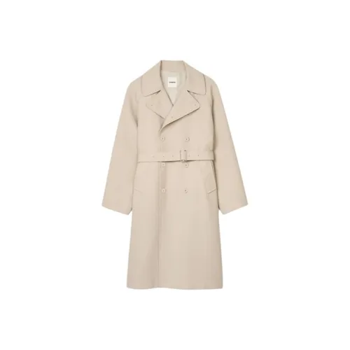 Sandro Тренчкот Мужской Светло-Серый Умбра