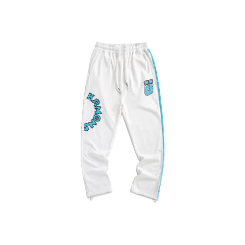 Guuka Белые Унисекс Повседневные Брюки