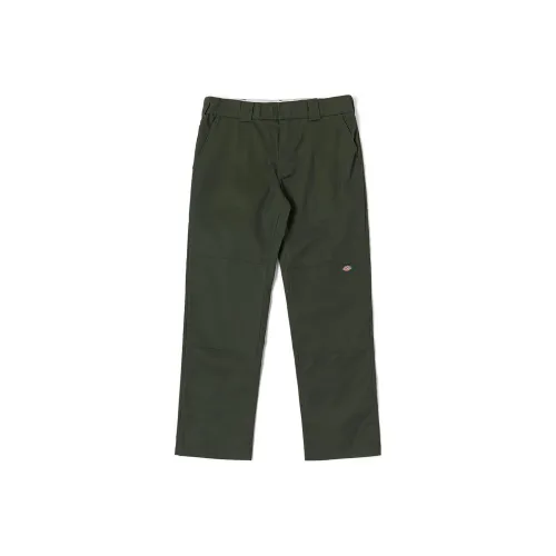 Dickies Olive Green Unisex Casual Pants Dickies Оливково-зеленые унисекс повседневные брюки