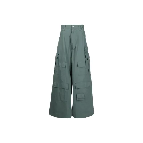 AMBUSH Зеленые Мужские Повседневные Штаны