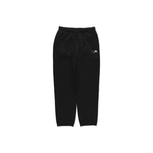 WIND AND SEA x RVCA FW24 Вязаные спортивные брюки унисекс черные