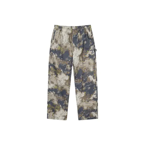 Stussy Повседневные Брюки Унисекс Earth Желтый