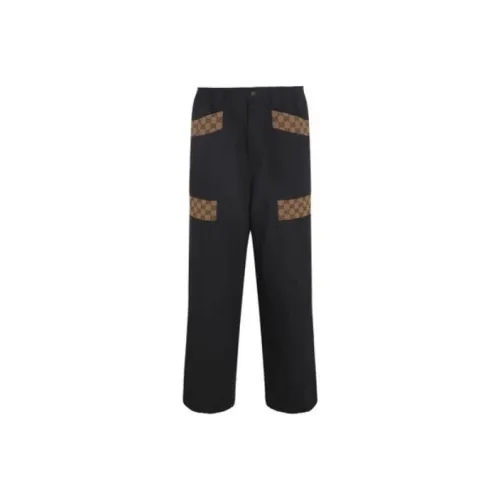 GUCCI Повседневные брюки Мужские Темно-серые