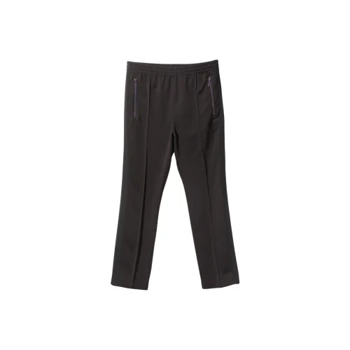 Needles 2024 2025 Осенне Зимняя коллекция Вязаные спортивные штаны унисекс фиолетовые