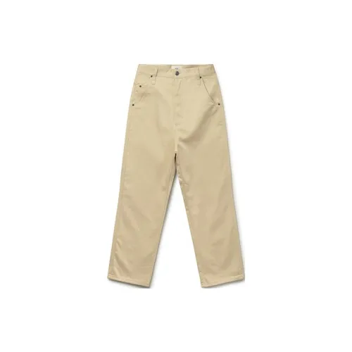 AMIPARIS SS23 Повседневные брюки Мужские Бежевый Желтый