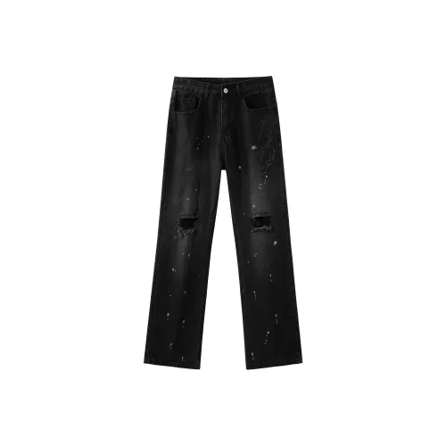 GDRX Черные Унисекс Джинсы