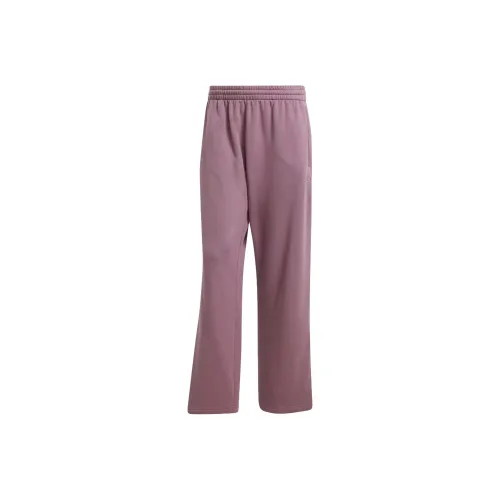 Adidas Originals Premium Essentials Open Hem Вязаные Спортивные Штаны Мужские Фиолетовые