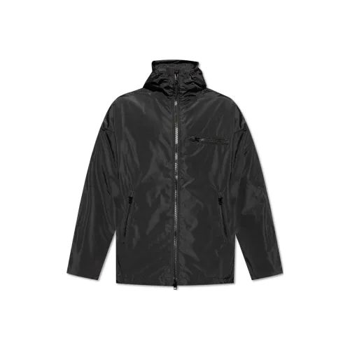 DIESEL Мужские черные куртки