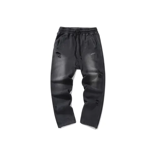 Guuka Повседневные брюки Мужские Темно-серые