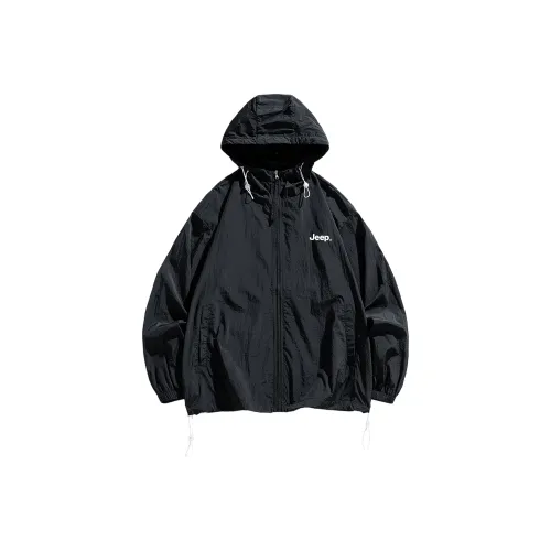 Jeep Дышащая Быстросохнущая Защита от УФ-лучей Одежда для защиты от солнца Унисекс