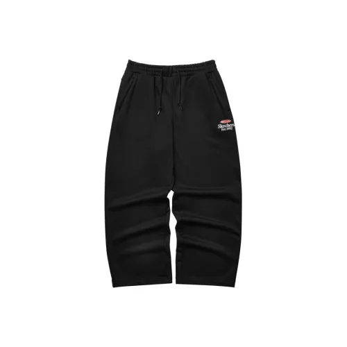 Skechers Colorful Вязаные Спортивные Штаны Унисекс Угольный Черный