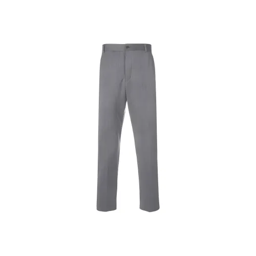 THOM BROWNE Серые Мужские Брюки для Костюма