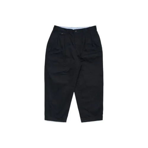 BEAMS совместный бренд Черные Мужские Повседневные Штаны