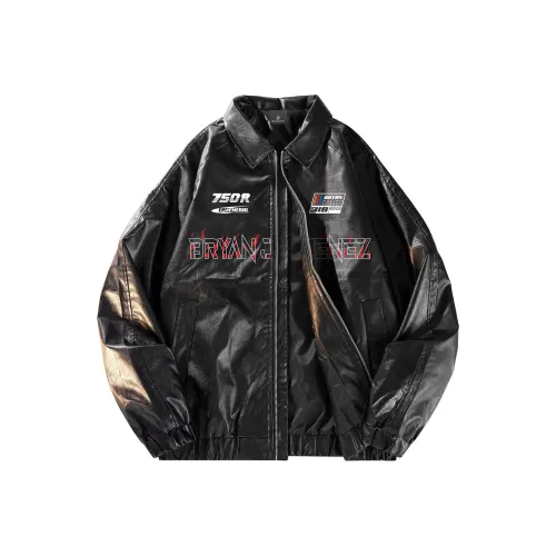 BRYAN JIMENEZ Кожаная куртка унисекс