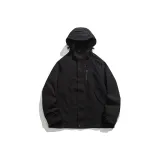 Чёрная куртка без подкладки