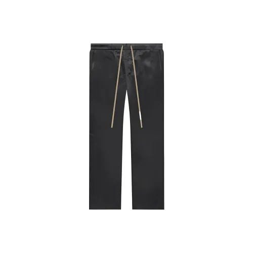 Fear Of God Черные Мужские Повседневные Брюки