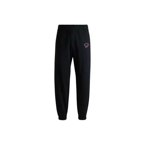 Hugo Boss Черные Мужские Вязаные Спортивные Штаны