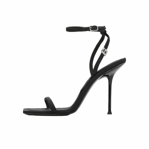 Dawei's House One Ремешок Сандалии Женские Черный Набор в Коробке